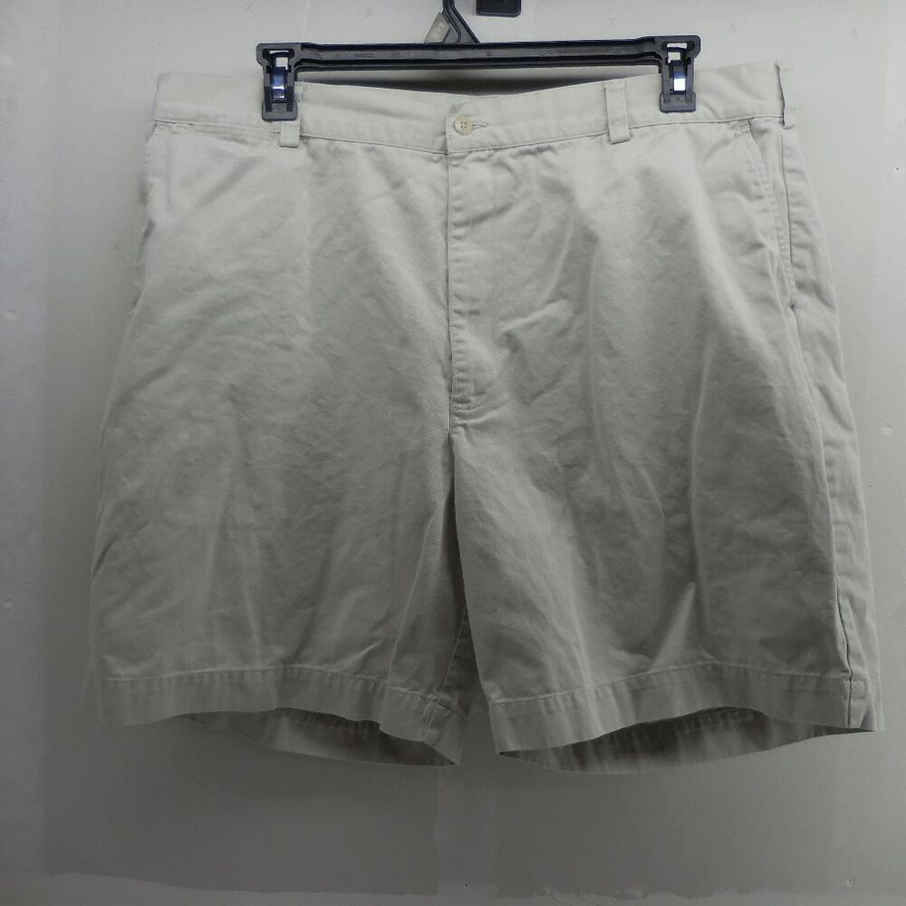 Vintage Polo Ralph Lauren‎ Philip Shorts Men's 42 Khaki Flat Front Y2K EUC
